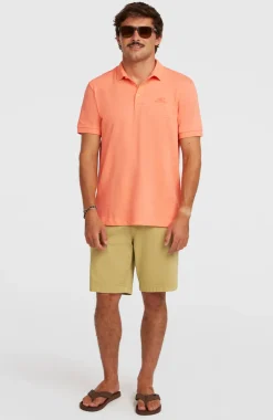 HerenSlub polo| Oranje