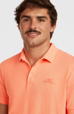 HerenSlub polo| Oranje