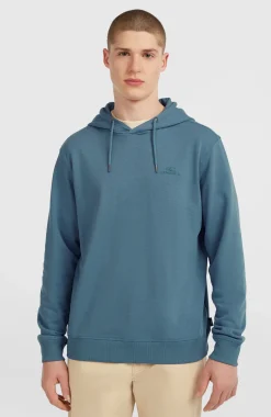 HerenSmall Logo hoodie| Blauw