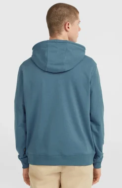 HerenSmall Logo hoodie| Blauw