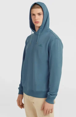 HerenSmall Logo hoodie| Blauw