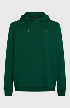 HerenSmall Logo hoodie| Groen