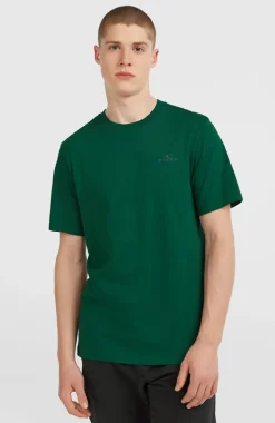 HerenSmall Logo T-shirt| Groen