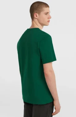 HerenSmall Logo T-shirt| Groen