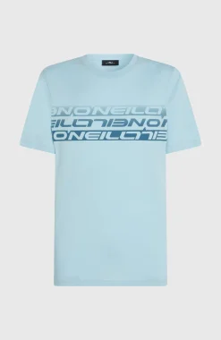 HerenStripe T-shirt| Blauw