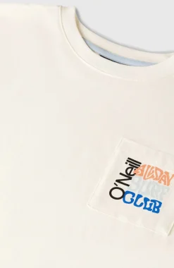 KidsChest Pocket T-shirt| Wit