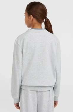 KidsEssentials Crew sweater| Wit