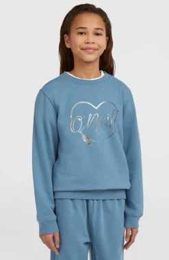 KidsEssentials Crew sweater| Blauw