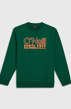 KidsEssentials Crew sweater| Groen