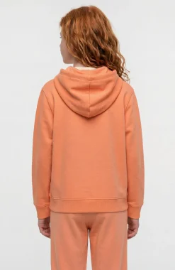 KidsEssentials hoodie| Oranje
