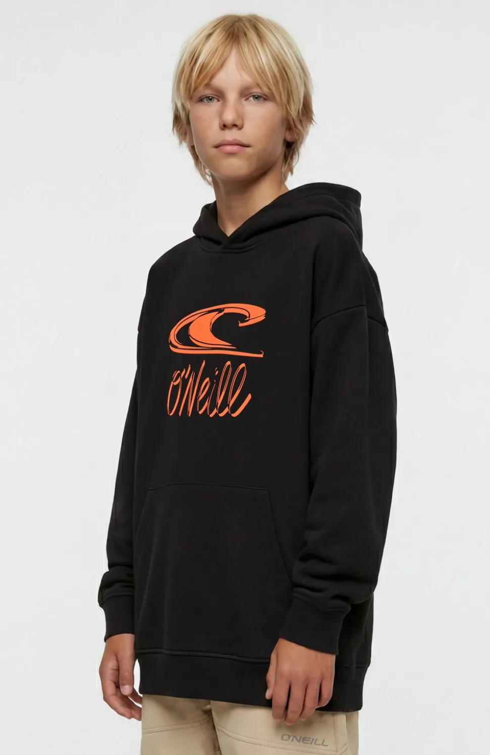 KidsEssentials hoodie| Zwart