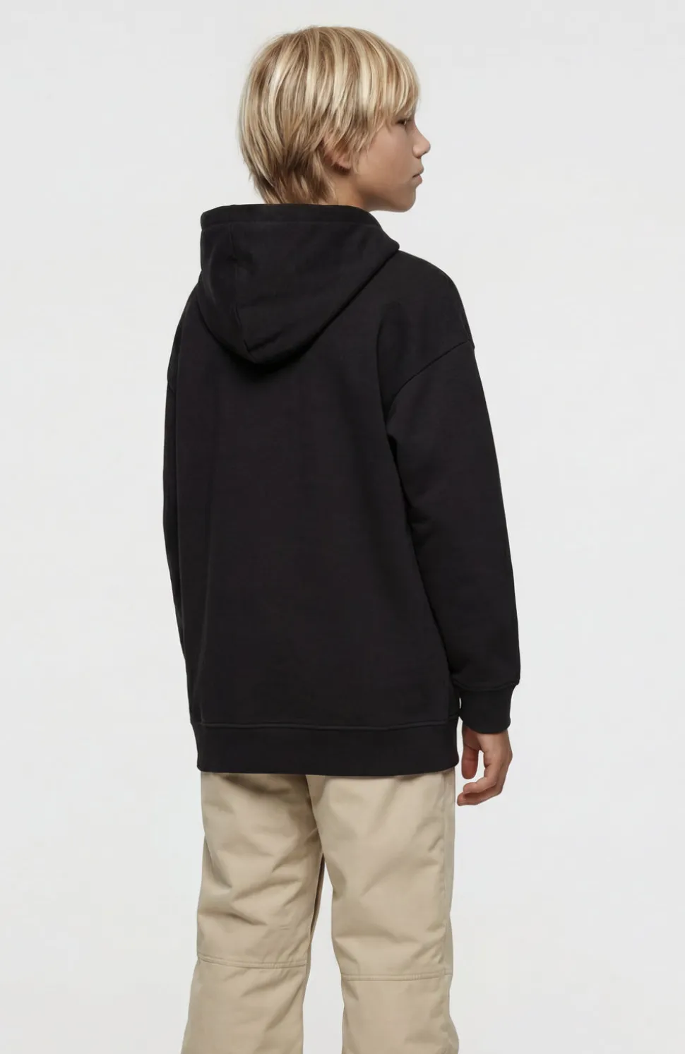 KidsEssentials hoodie| Zwart