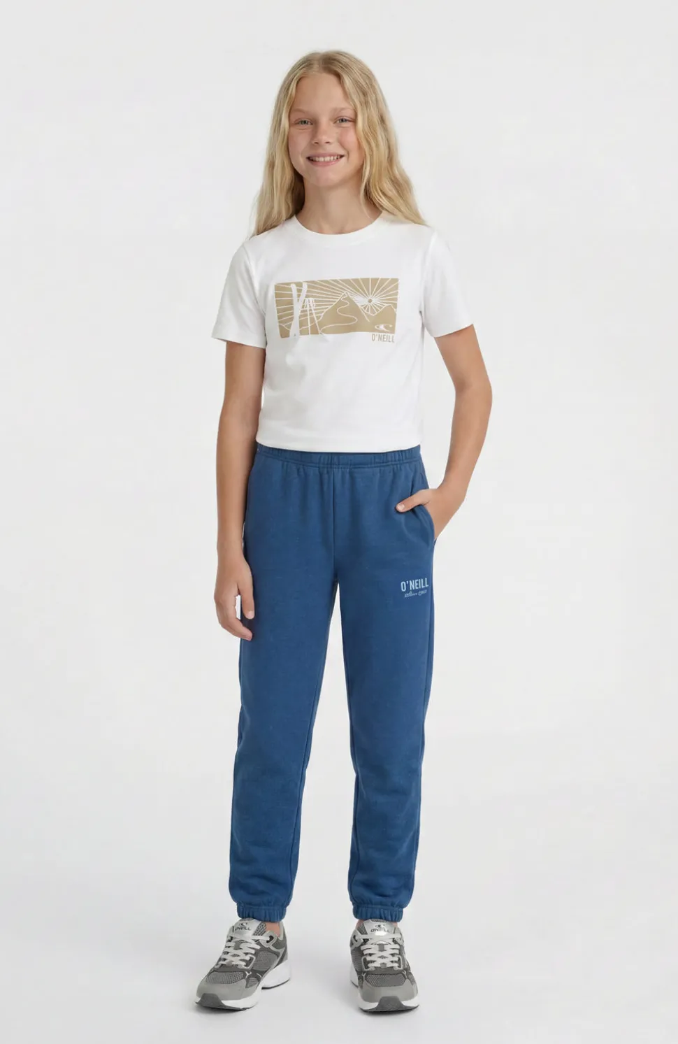 KidsEssentials joggingbroek| Blauw