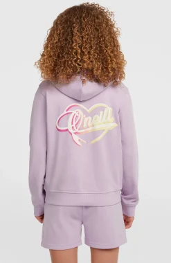KidsEssentials Script hoodie| Paars