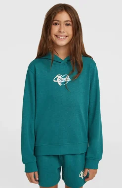 KidsEssentials Script hoodie| Groen