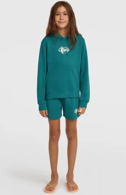 KidsEssentials Script hoodie| Groen