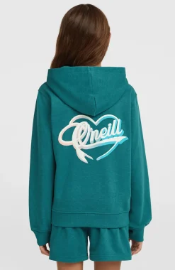 KidsEssentials Script hoodie| Groen