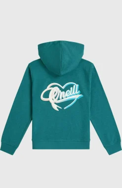 KidsEssentials Script hoodie| Groen