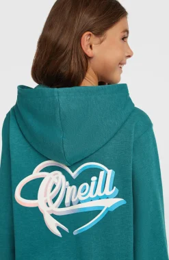 KidsEssentials Script hoodie| Groen