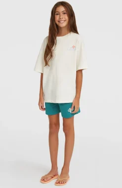 KidsEssentials Script sweatshort| Groen