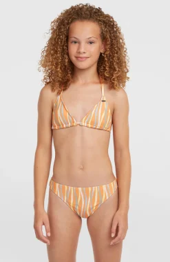 KidsEssentials Triangle bikiniset| Oranje