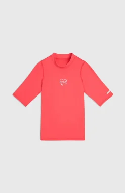 KidsEssentials uv shirt met korte mouwen| Roze