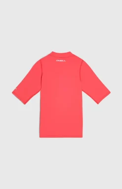 KidsEssentials uv shirt met korte mouwen| Roze