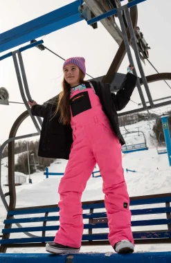 KidsFWC'Cruz Bib wintersportbroek| Roze Mix