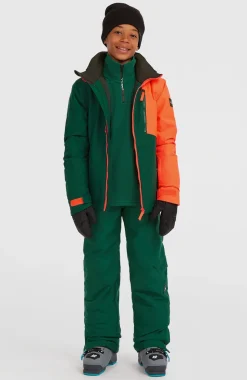 KidsFWC'Cruz Block wintersportjas| Rood Mix