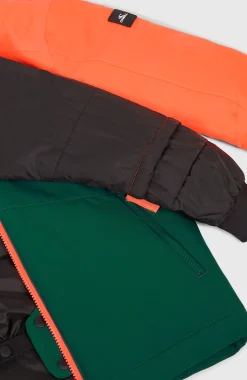 KidsFWC'Cruz Block wintersportjas| Rood Mix