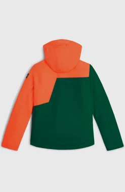 KidsFWC'Cruz Block wintersportjas| Rood Mix