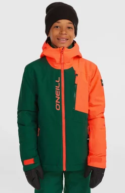 KidsFWC'Cruz Block wintersportjas| Rood Mix