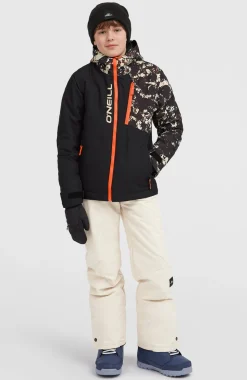 KidsFWC'Cruz Block wintersportjas| Zwart
