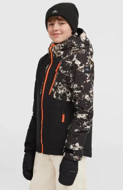 KidsFWC'Cruz Block wintersportjas| Zwart