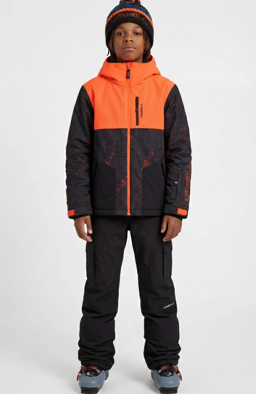 KidsFWC'Cruz Break Point wintersportjas| Zwart