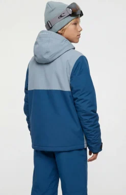 KidsFWC'Cruz Break Point wintersportjas| Blauw Mix