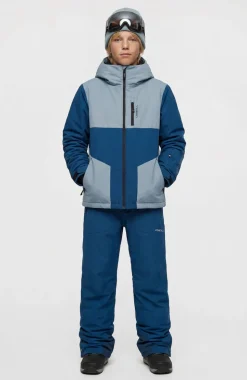 KidsFWC'Cruz Break Point wintersportjas| Blauw Mix