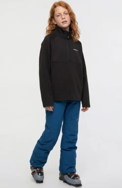 KidsFWC'Cruz fleecetrui met halve rits| Zwart