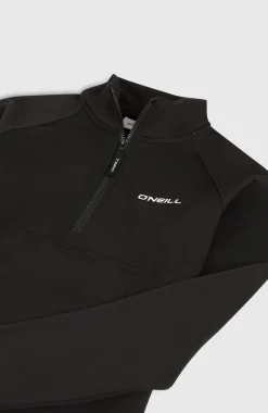 KidsFWC'Cruz fleecetrui met halve rits| Zwart