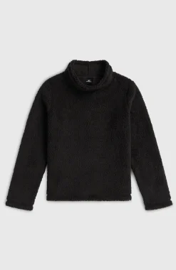 KidsFWC'Cruz Fuzzy fleecetrui| Zwart