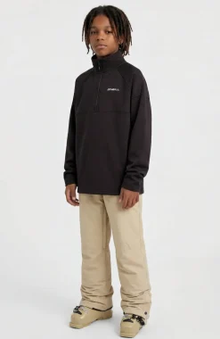 KidsFWC'Cruz Half-Zip fleecetrui| Zwart