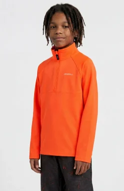 KidsFWC'Cruz Half-Zip fleecetrui| Rood
