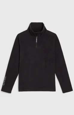 KidsFWC'Cruz Jack's Polartec® fleecetrui met halve rits| Zwart
