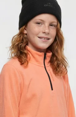 KidsFWC'Cruz Jack's Polartec® fleecetrui met halve rits| Oranje