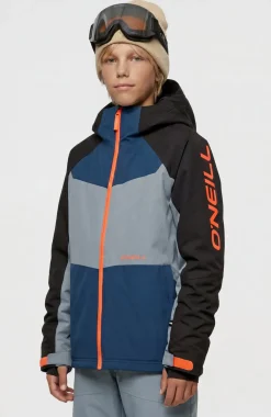 KidsFWC'Cruz Mean Machine wintersportjas| Zwart Mix