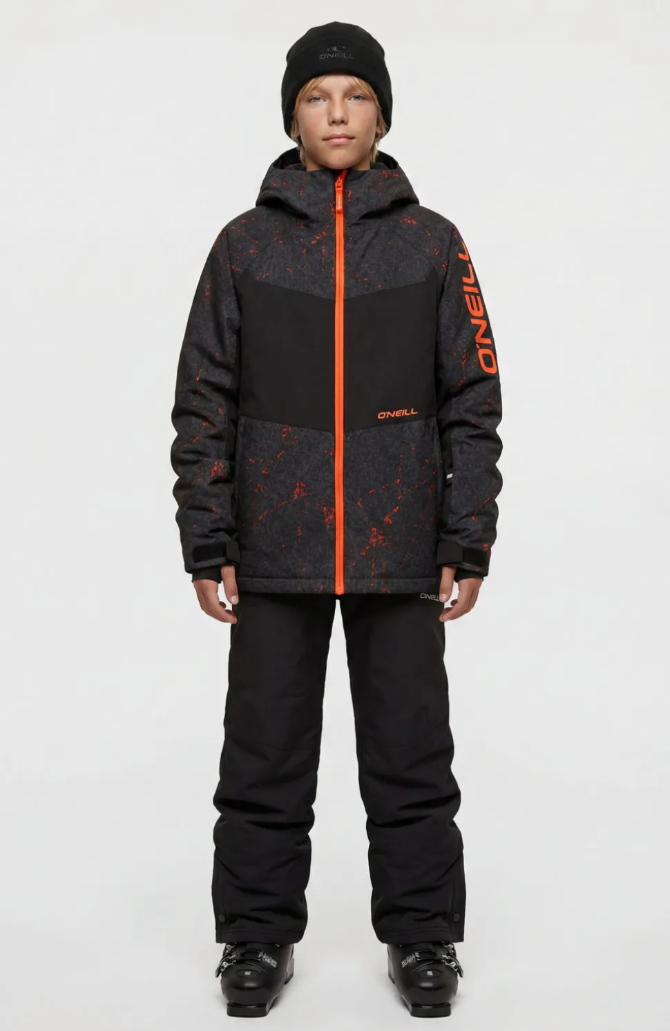 KidsFWC'Cruz Mean Machine wintersportjas| Zwart