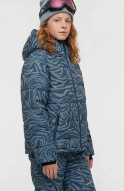 KidsFWC'Cruz Puffer wintersportjas| Blauw