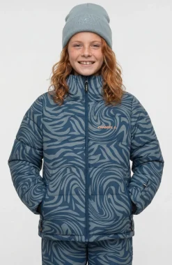 KidsFWC'Cruz Puffer wintersportjas| Blauw
