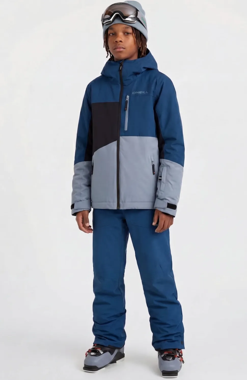 KidsFWC'Cruz Triple wintersportjas| Blauw Mix