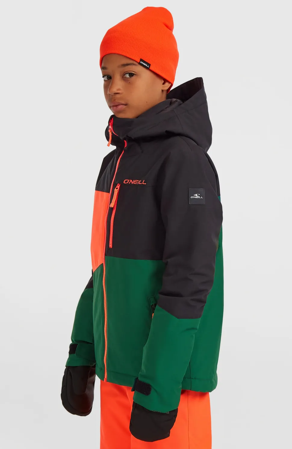 KidsFWC'Cruz Triple wintersportjas| Zwart Mix